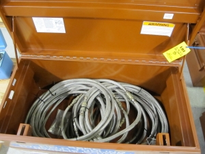 LOT TRI-TOOL SS BRAIDED HYDRAULIC HOSES (G-49) LOADING & HANDLING FEE $25-2322B