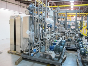 SIEMENS WATER TECHNOLOGIES CORP., (FFCPD) SULFURIC ACID AND CAUSTIC INJECTION DELIVERY SYSTEM, MAX SERVICE TEMP 800 F AND OVER FERRITE RANGE 3-8 PERCENT, UNDER 800 F, FERRITE RANGE 8-25 PERCENT, TYPE 309 WELDING SIRE OR ELECTRODES, CARBON STEEL AUSTENITIC STAINLESS STEEL WELDING, CARBON STEEL WITH A P&IPT OF 200 DEGREE MIN., (30 SULFURIC ACID FEED PUMPS, SCCR-5KA-RMS SYSTEM, 480VAC, 3PHASE, 60HZ, 7.0 FLA, SIEMENS DIGITAL CONTROLS (NEW) (G-49) LOADING & HANDLING FEE $1,000-2334