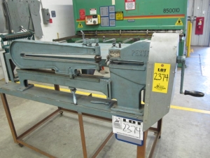 PEXTO 299-C RING & CIRCLE SHEAR, 20 GAUGE, S/N 5/55 (G-40) LOADING & HANDLING FEE $100-2374
