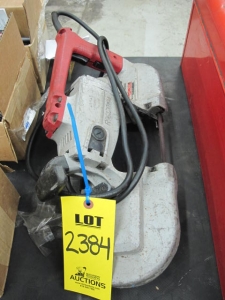 MILWAUKEE PORTABLE HACK SAW (G-40) LOADING & HANDLING FEE $10-2384