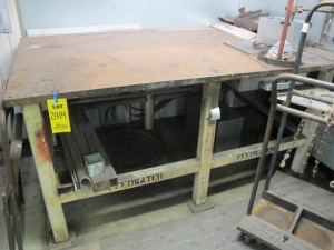 48"X75"X1" WELDING TABLE (G-40) LOADING & HANDLING FEE $100-2414