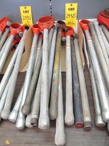 LOT BOX OF RIDGID DIE HANDLES (G-20) LOADING & HANDLING FEE $10-2438C