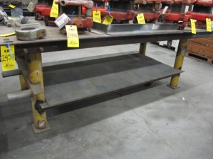56"X104"X1/2" WELDING TABLE (G-20) LOADING & HANDLING FEE $100-2457