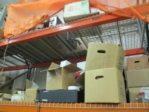 LARGE QTY ELECTRICAL SUPPLIES AND RELATED ITEMS (PALLET RACKING NOT INCLUDED) (G-20) (TO BE PURCHASED ONLY BY AN INSURED BUYER, TO BE LOADED BY HAND. NO FORKLIFT USE ALLOWED.)-2473