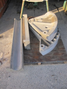 GREENLEE PORTABLE TABLE TYPE 3-4" PIPE BENDER W/ HYDRAULIC POWER SUPPLY AND GREENLEE PVC HEATER FOR 1.5-6" PIPE (G-20) LOADING & HANDLING FEE $100-2485