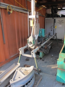 GREENLEE PORTABLE TABLE TYPE 3-4" PIPE BENDER W/ HYDRAULIC POWER SUPPLY AND GREENLEE PVC HEATER FOR 1.5-6" PIPE (G-20) LOADING & HANDLING FEE $100-2485