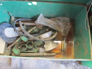 LOT MISC GREENLEE PIPE BENDING TOOLING W/ JOB BOXES AND KENNEDY TOOL CABINET (G-20) LOADING & HANDLING FEE $25-2489
