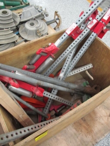 LOT HIS, ADJUSTABLE CABLE & TUBE SUPPORT TOOLING (G-20) LOADING & HANDLING FEE $25-2508