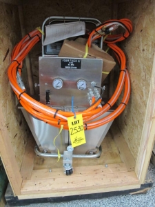 POWER TECH MFG FOAM FIXER III POWER FOAM INSULATION MACHINE, S/N 3701 (NEW IN CRATE) (G-20) LOADING & HANDLING FEE $25-2530
