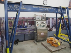 WALLACE TRI-ADJUSTABLE PORTABLE GANTRY 10,000 LB CAP (G-20) LOADING & HANDLING FEE $250-2540