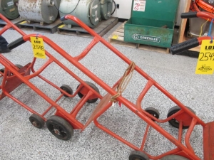 MECO MODEL 54VR 1,000 LB CAP 4-WHEEL BARREL DOLLY (G-20) LOADING & HANDLING FEE $10-2548