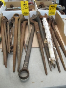 LOT (8) BOXES MISC OPEN AND CLOSED END WRENCHES (G-20) LOADING & HANDLING FEE $10-2567
