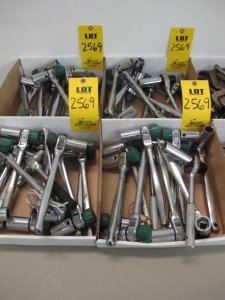 LOT (4) BOXES WRIGHT SCAFFOLDING SPEED WRENCHES (G-20) LOADING & HANDLING FEE $10-2569