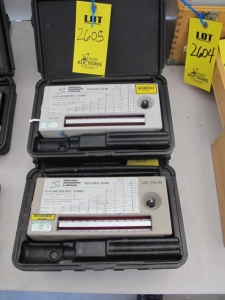 LOT (3) INDUSTRIAL INSTRUMENTS PSYCHRO-DYNE PSYCHOMETRIC CHART RECORDERS (G-20) LOADING & HANDLING FEE $10-2605