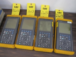 LOT (4) FLUKE 97 SCOPEMETER (G-20) LOADING & HANDLING FEE $10-2613