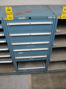 LISTA 6-DRAWER INDUSTRIAL PARTS CABINET (G-20) LOADING & HANDLING FEE $50-2678