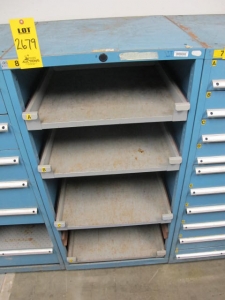 LISTA 4-DRAWER OPEN FRONT INDUSTRIAL PARTS CABINET (G-20) LOADING & HANDLING FEE $50-2679