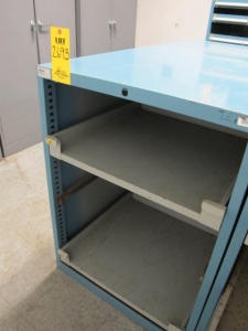 LISTA 2-DRAWER OPEN FRONT INDUSTRIAL PARTS CABINET (G-20) LOADING & HANDLING FEE $50-2693
