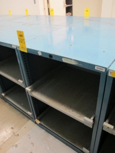 LISTA 2-DRAWER OPEN FRONT INDUSTRIAL PARTS CABINET (G-20) LOADING & HANDLING FEE $50-2695
