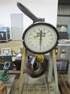 MARTIN DECKER 15,000 LB CAP LOAD CELL CRANE TYPE W/ SHACKLE (G-46) LOADING & HANDLING FEE $25-2733
