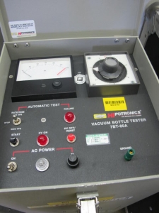 HUBBELL MODEL 7BT-60A VACUUM BOTTLE TESTER (G-46) LOADING & HANDLING FEE $25-2738