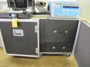 KITCO FIBER OPTICS MODEL 0700-9150 DUAL-PURPOSE EPOXY/HOT MELT 14-PORT OVEN W/ MULTI-AMP EPOCH-10 MULTIMETER & CABINET/ACCESSORIES (G-46) LOADING & HANDLING FEE $25-2739