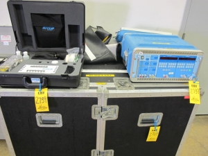 KITCO FIBER OPTICS MODEL 0700-9150 DUAL-PURPOSE EPOXY/HOT MELT 14-PORT OVEN W/ MULTI-AMP EPOCH-10 MULTIMETER & CABINET/ACCESSORIES (G-46) LOADING & HANDLING FEE $25-2739