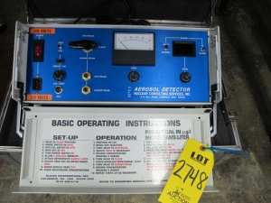 NUCLEAR CONSULTING SERVICES MODEL F-1000-DDF AEROSOL DETECTOR (G-46) LOADING & HANDLING FEE $10-2748