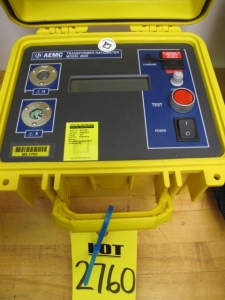 AEMC MODEL 8500 TRANSFORMER RATIO METER (G-44) LOADING & HANDLING FEE $10-2760