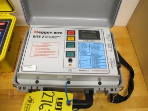 MEGGER-BITE MODEL 2 BATTERY IMPEDANCE TEST METER (G-44) LOADING & HANDLING FEE $10-2763