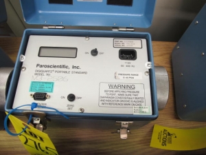 PAROSCIENTIFIC MODEL 761 DIGIQUARTZ PORTABLE STANDARD (G-44) LOADING & HANDLING FEE $10-2765