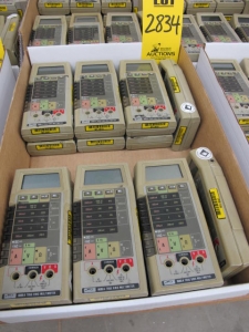 LOT (14) FLUKE MODEL 8060A TRUE RMS MULTIMETER (G-44) LOADING & HANDLING FEE $10-2834