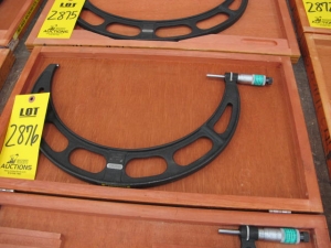 STARRETT 12"-13" OD MICROMETER (G-44) LOADING & HANDLING FEE $10-2876
