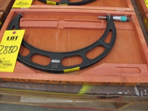 STARRETT 12"-13" OD MICROMETER (G-44) LOADING & HANDLING FEE $10-2880