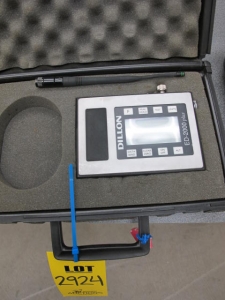 LOT (2) DILLON MODEL HR-2000 RADIO PROGRAMMERS (G-44) LOADING & HANDLING FEE $10-2924