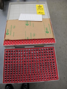 GAUGE PINS SET .061"-.5" (G-44) LOADING & HANDLING FEE $10-2927