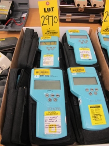 LOT (9) OMEGA MODEL DPI705 DIGITAL PRESSURE INDICATORS (G-44) LOADING & HANDLING FEE $10-2970