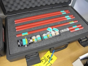 BRUNSON V-BLOCK MULTIPLE LENGTH SPAN GAUGE (G-44) LOADING & HANDLING FEE $10-2977