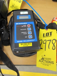 ENTEK MODEL 198 LASETACH LASER TACHOMETER (G-44) LOADING & HANDLING FEE $10-2978