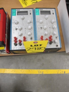 LOT (2) RONAN MODEL X85 CALIBRATORS (G-44) LOADING & HANDLING FEE $10-2980