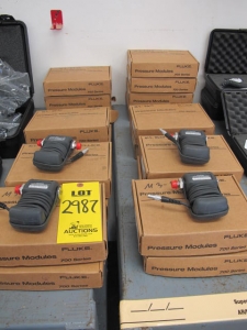 LOT (14) FLUKE 700 SERIES PRESSURE MODULES (G-44) LOADING & HANDLING FEE $10-2987