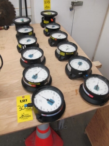 LOT (13) ASST'D ASHCROFT PRESSURE TEST GAUGES (G-44) LOADING & HANDLING FEE $10-3003