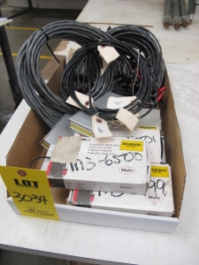 LOT (5) MAHR INDUCTIVE PROBE W/ ACCESSORIES (G-44) LOADING & HANDLING FEE $10-3034
