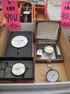 LOT (4) DIAL INDICATORS (G-44) LOADING & HANDLING FEE $10-4012
