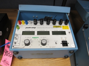 MULTI-AMP MODEL 830430 MULTI-PHASE ANALYZER (G-44) LOADING & HANDLING FEE $10-4033
