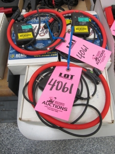 LOT (3) AEMC CLAMP-ON & FLEXIBLE CURRENT PROBES (G-44) LOADING & HANDLING FEE $10-4061