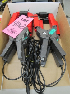 LOT (4) AEMC MODEL JM861 AC CURRENT PROBES (G-44) LOADING & HANDLING FEE $10-4063