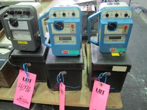 LOT (3) BIDDLE DIGITAL TESTERS (G-44) LOADING & HANDLING FEE $10-4096