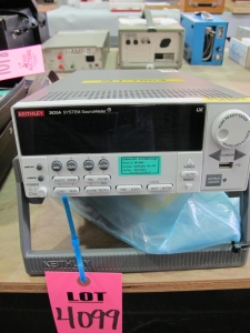 KEITHLEY MODEL 2635A SYSTEM SOURCEMETER (G-44) LOADING & HANDLING FEE $10-4099