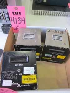 LOT (3) MODEL 21-278 DIGITAL SECOND COUNTER (G-44) LOADING & HANDLING FEE $10-4134